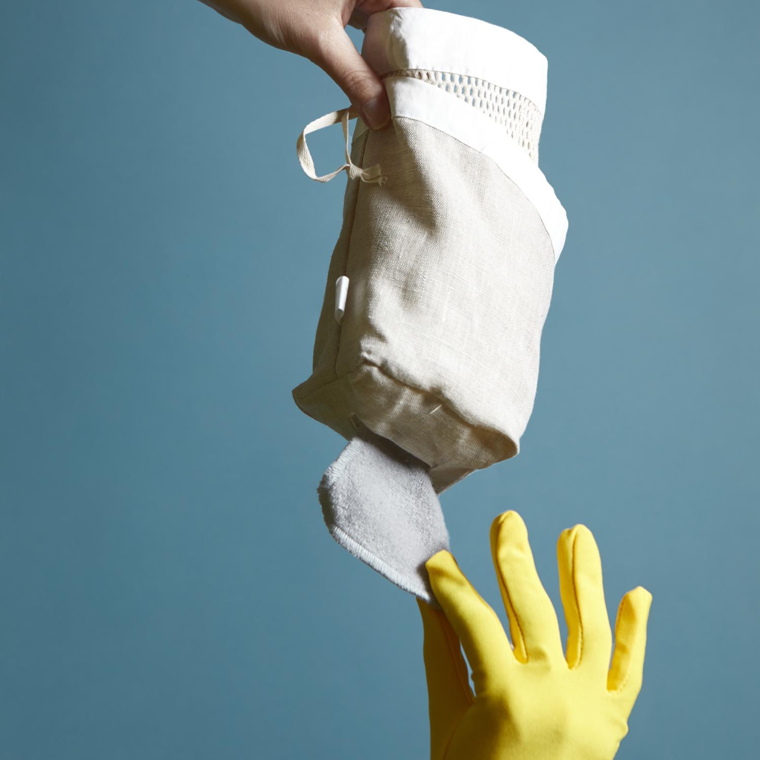 Éponge lavable en coton biologique terracotta - Ménage et Entretien zéro  déchet - ETHIQ